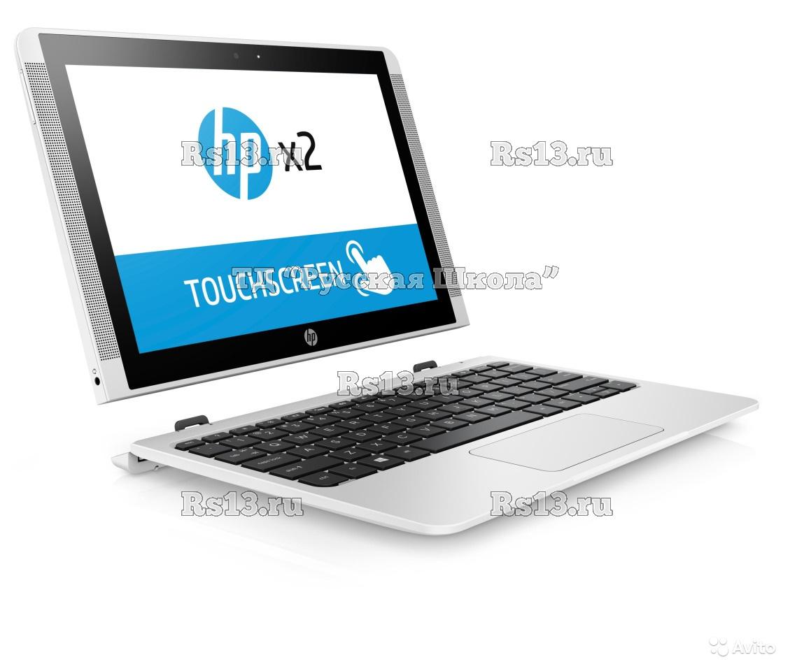 Ноутбук-трансформер HP X2 Detachable 10-p005ur, 10.1", IPS, Intel Atom X5 Z8350 1.44ГГц, 4Гб, 64Гб eMMC, Intel HD Graphics 400, Windows 10, Y5V07EA, белый
