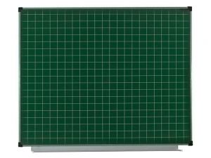 Доска меловая разлинованная магнитная "Клетка" ДР(з)-15к (200x100 Мел, Зеленая)