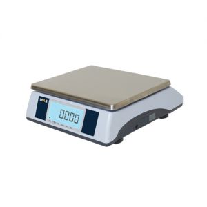 Весы электронные порционные компактные с дисплеем для клиента MAS MSC-25D (платф. 250x215мм,до 25 кг)