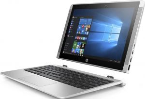 Ноутбук-трансформер HP X2 Detachable 10-p003ur, 10.1", IPS, Intel Atom X5 Z8350 1.44ГГц, 4Гб, 64Гб SSD, Intel HD Graphics 400, Windows 10, Y5V05EA, серебристый