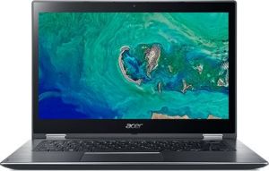 Ноутбук-трансформер ACER Spin 3 SP314-51-36B8, 14", IPS, Intel Core i3 8130U 2.2ГГц, 4Гб, 128Гб SSD, Intel UHD Graphics 620, Windows 10 Home, NX.GZRER.002, металлический