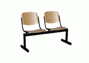 Блок стульев 2-местный, не откидывающиеся сиденья