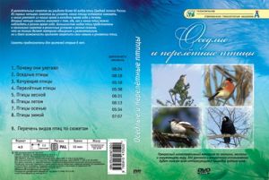 Компакт-диск "Оседлые и перелетные птицы" (8 сюжетов, 52 мин)