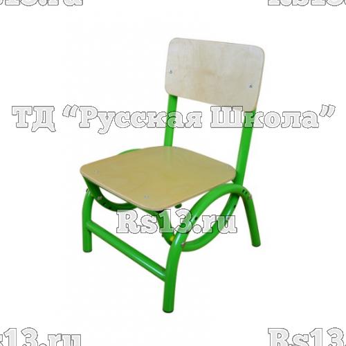 Стул детский 'Бамбуча' (гнуто-клееные элементы, без рисунка) гр. с 1 по 3 м/к зеленый RAL 6018