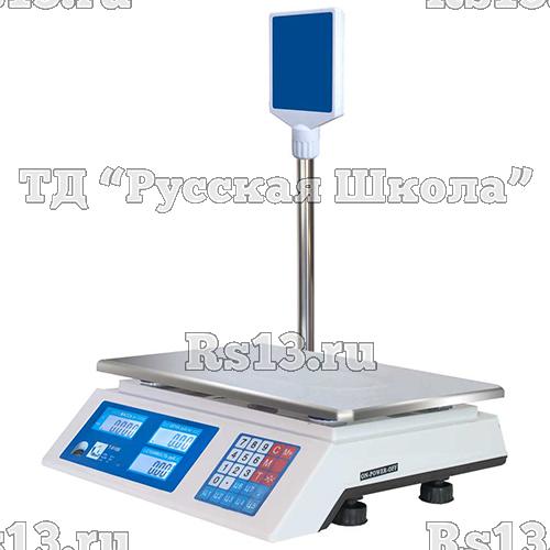 Весы торговые со стойкой ФорТ-Т 918B ОПТИМА 32 кг (335х110х360мм, платф. 230х330 мм)