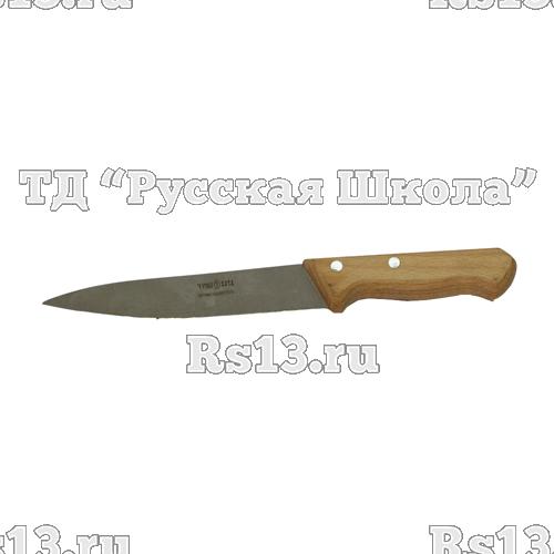 Нож универсальный 140/290 мм "Ретро" с деревянной ручкой, упак. 10 шт. арт.С-228/228б