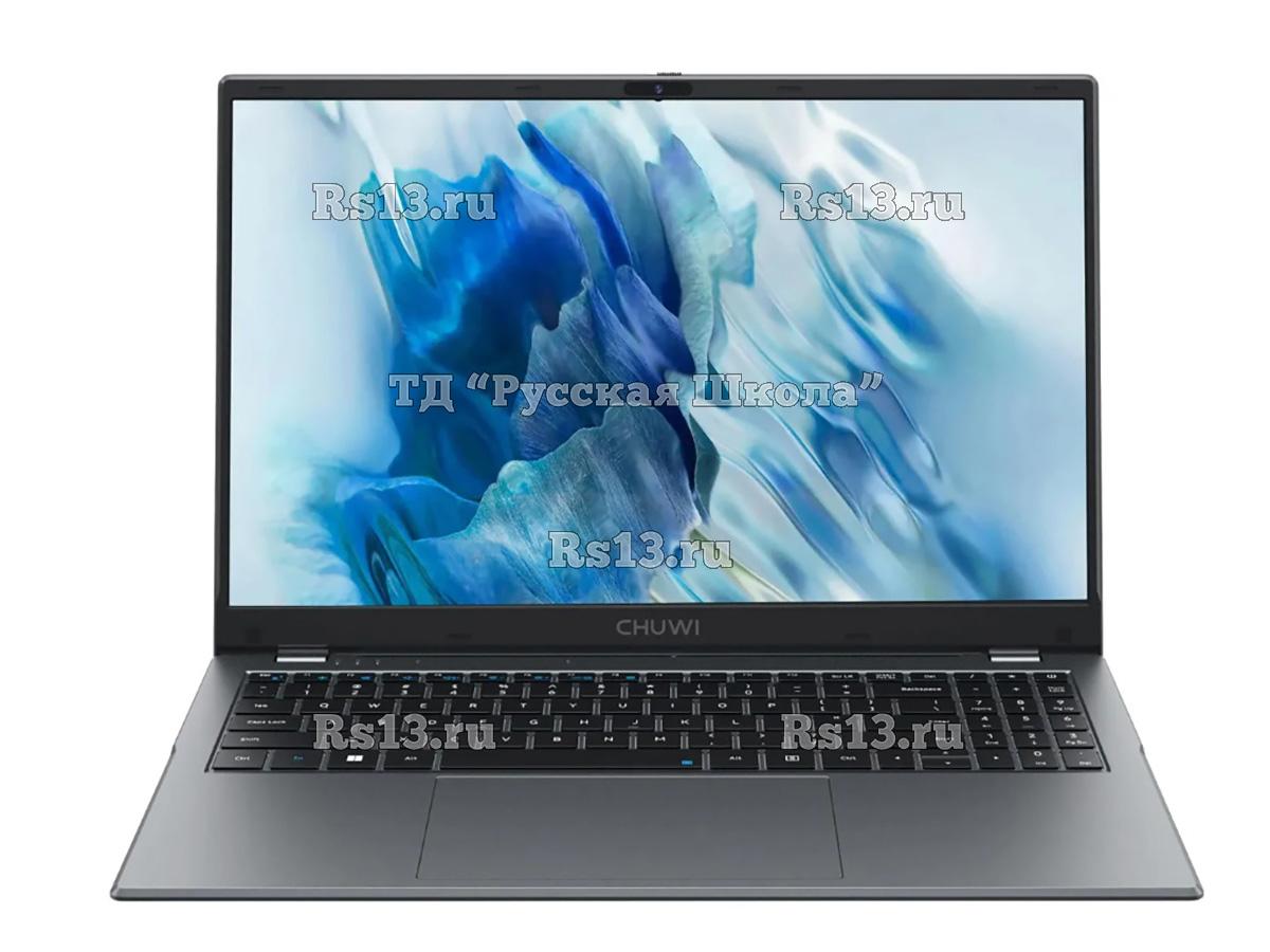 Ноутбук CHUWI GemiBook plus 1746273, 15.6", IPS, Intel N-series N100 0.8ГГц, 4-ядерный, 8ГБ LPDDR5, 256ГБ SSD, Intel UHD Graphics, Windows 11 Home, серый