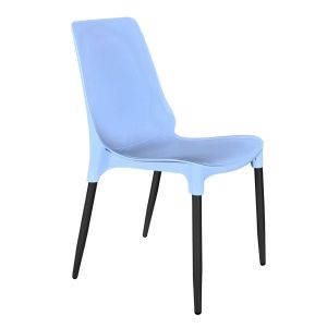 Стул для кабинета СM75-1 (ц.с.Голубой, ц.н. Черный)