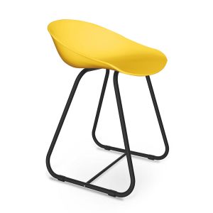 Стул для кабинета СM19/38 (ц.с.Жёлтый, ц.н. Черный)